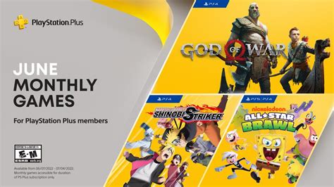 PlayStation Plus Monthly Games for June: God of War, Naruto to Boruto ...