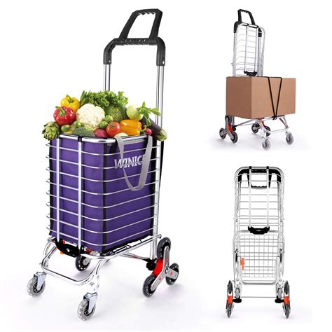 Buy Aluminum Shopping Carts Heavy Duty Foldable Shopping Carts for ...