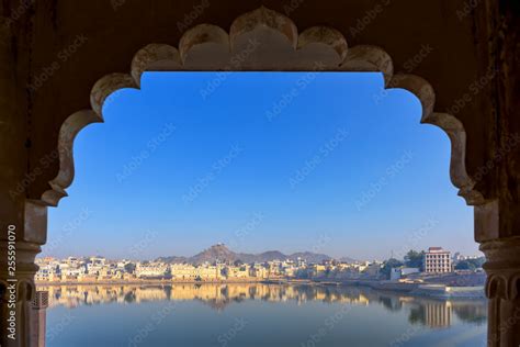 Pushkar lake n the Ajmer district in the Indian state of Rajasthan ...