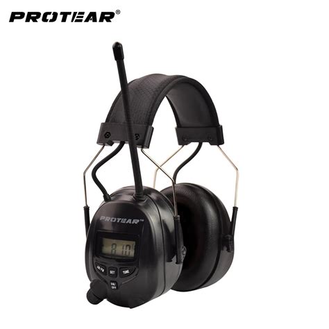 Aliexpress.com : Buy Protear NRR 25dB Electronic Hearing Protector AM FM Radio Earmuffs ...