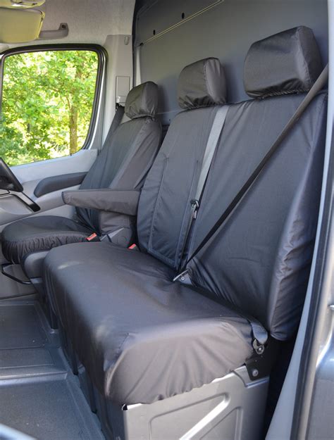 Mercedes Sprinter 2010 - 2018 Tailored & Waterproof Front Seat Covers ...