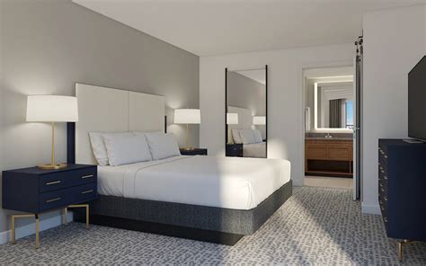 Embassy Suites Myrtle Beach SC guestroom renovation renderings - LHK Design