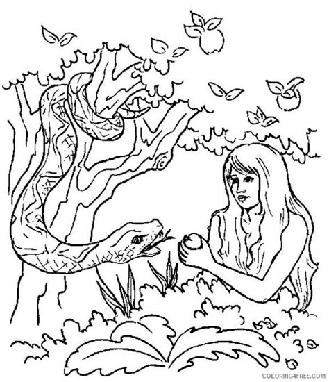 Soulmuseumblog: Adam And Eve And Snake Images To Coloring Pages