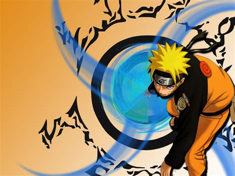 Naruto Rasen Shuriken Wallpaper - Anime Full HD Wallpaper