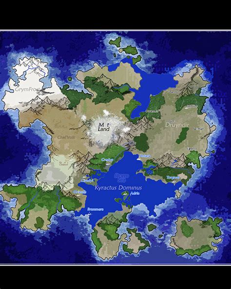 Map of Hyperborea - GrimHawk | DriveThruRPG.com