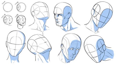 How to Draw Heads at Various Angles - Reference by robertmarzullo on ...