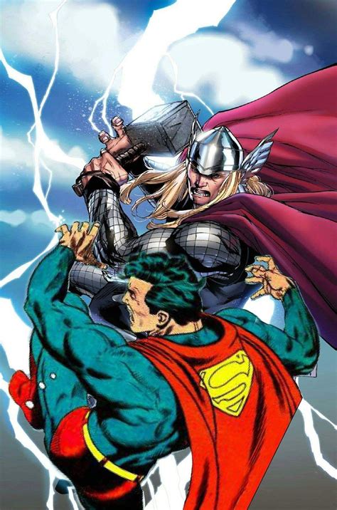 Pin by David Bouldin on Heroes | Thor comic art, Thor vs superman, Dc ...