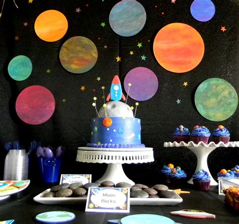 20 Fabulous Outer Space Party Ideas For Kids - Artsy Craftsy Mom