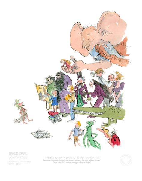 Roald Dahl & Quentin Blake 40th Anniversary - EAS Art Gallery Dundee