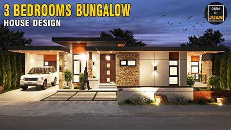 Modern Bungalow House Design And Floor Plan | Floor Roma