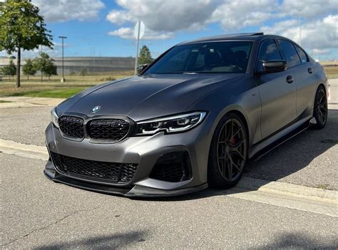 2019+ Bmw M340i G20 M-Tech Carbon front lip – Enhanced Modifications