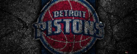 Detroit Pistons Logo 4K wallpaper download