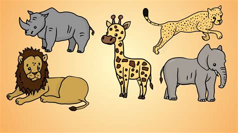 Amazing How To Draw Wild Animals The ultimate guide | drawboy4