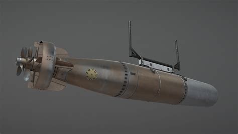 ArtStation - US Torpedo MARK13-2 | Game Assets