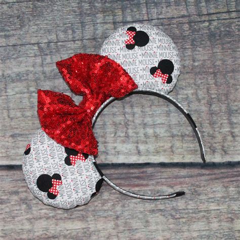 Minnie Mouse Ears - Etsy