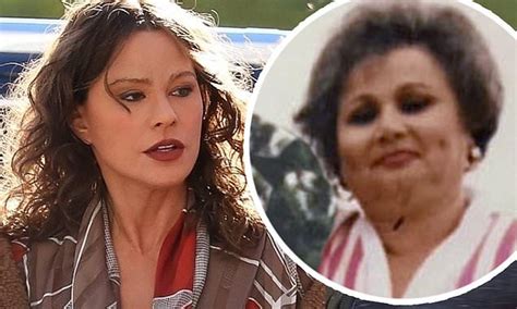 Sofia Vergara transforms into Griselda Blanco on set of Netflix crime drama | Daily Mail Online