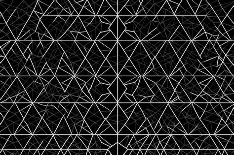 Premium AI Image | a black and white background with a pattern of lines ...