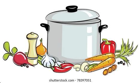 6,704 Cartoon Soup Pots Images, Stock Photos & Vectors | Shutterstock