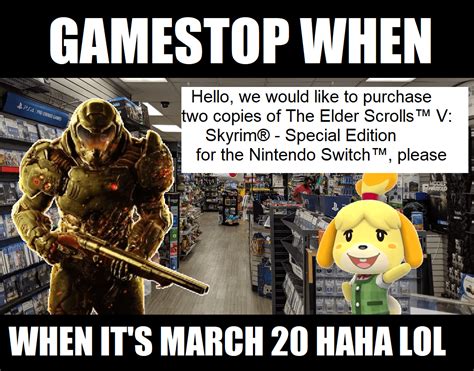 LOL 😂 Doomguy and Isabelle in the same place 😂 haha funny meme ...