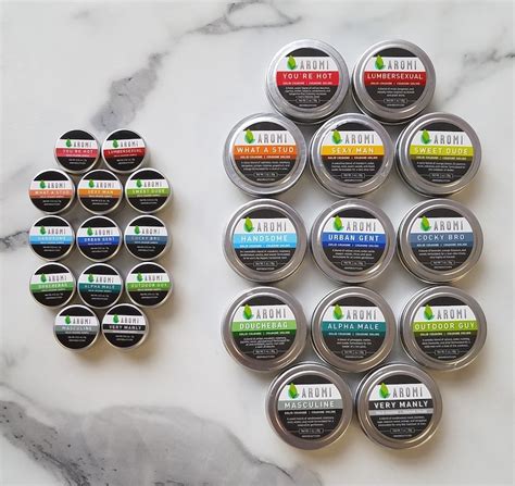 All 13 Solid Cologne Samples Men's Solid Fragrance Mini - Etsy