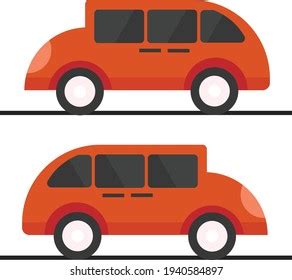 2d Cartoon Car Vector Design Stock Vector (Royalty Free) 1940584897 ...