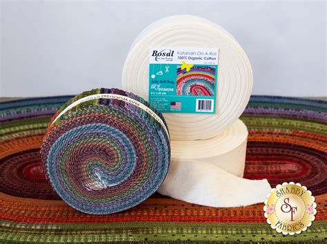 Jelly Roll Rug Kit - Woolies Flannel Color | Shabby Fabrics | Woolies ...