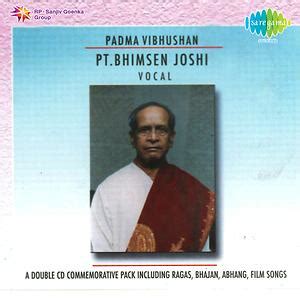 Padma Vibhushan Pandit Bhimsen Joshi Vocal 1 Songs Download, MP3 Song ...