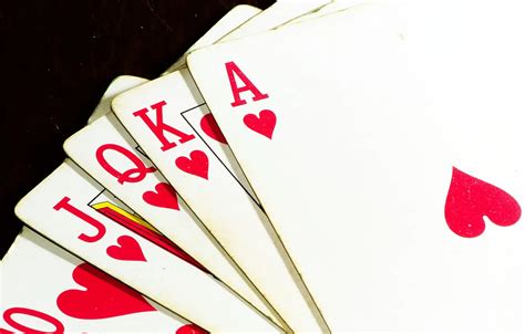 Wallpaper Royal Flush, Poker, Playing Cards images for desktop, section ...