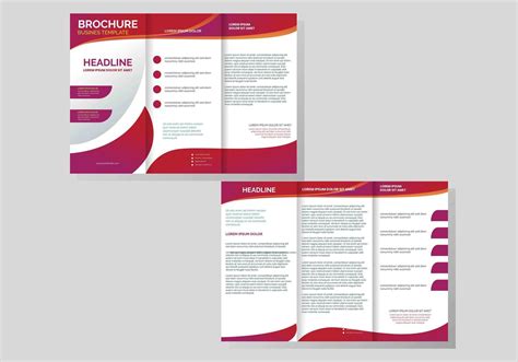 Professional Brochure Template Vector 273999 Vector Art at Vecteezy