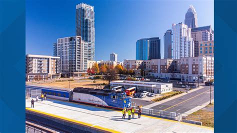 Charlotte's Gateway Station sees arrival of first test train | wcnc.com