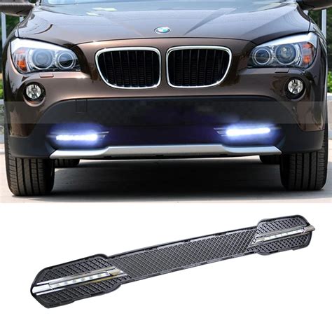 Car LED DRL Daytime Running Lights for BMW X1 E84 2011 2012 Daylight Waterproof super Bright ...