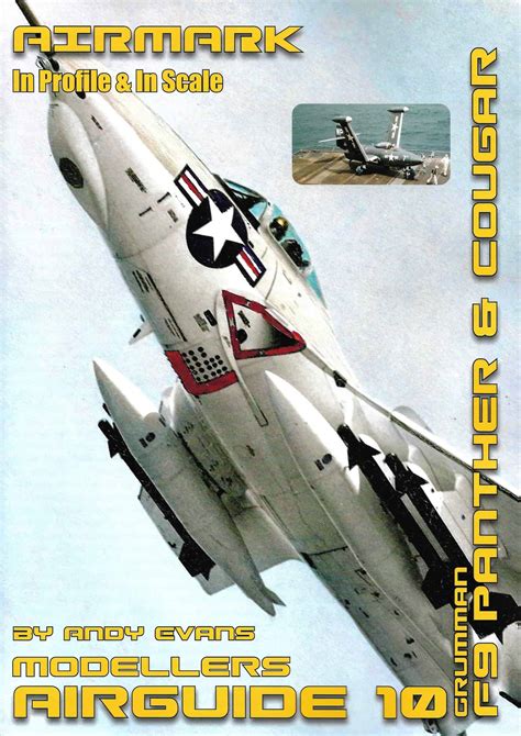 Modellers Airguide 10 Grumman F9 Panther and Cougar - Bookworld