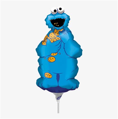 Sesame Street Elmo - Cookie Monster PNG Image | Transparent PNG Free ...