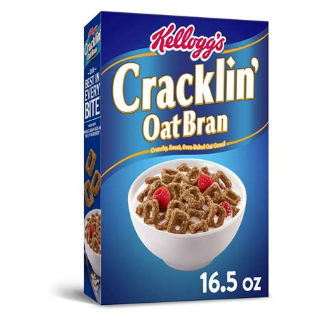 Buy Cracklin' Oat Bran Cold Breakfast Cereal, High Fiber Cereal, 8 s ...