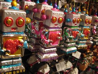 Robot Christmas Ornaments | Courtney "Coco" Mault | Flickr