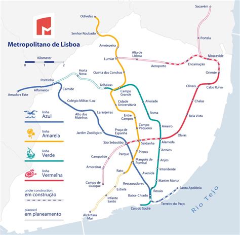 Lisbon Metro - The Fastest Way To Get Around Lisbon - Lisbon Metro Map ...