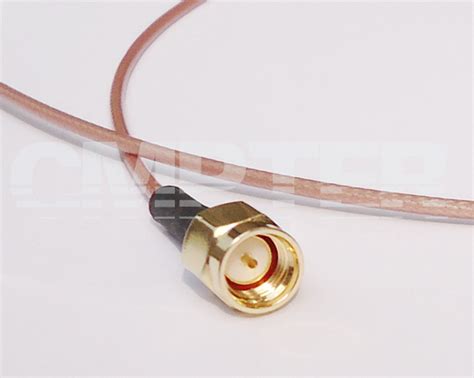 SMA Male to SMA Male RG178 Cable Assembly, 60cm - Precision RF Test Cables - Cmpter Electronics ...