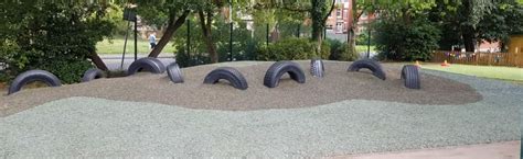 Rubber Mulch Installation in Salford, Greater Manchester - Soft ...