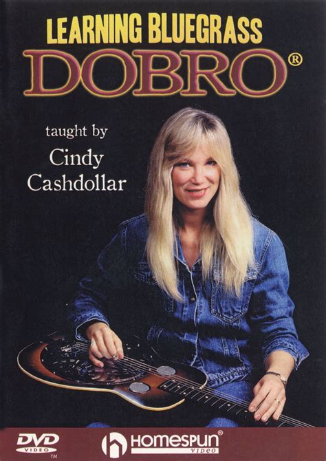 Learning Bluegrass Dobro® Cindy Cashdollar DVD | Dobro, Bluegrass, Dvd