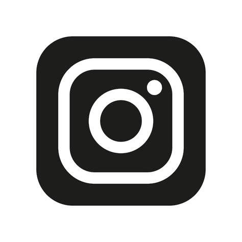 White Instagram Logo Vector