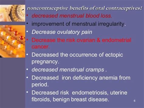 Oral contraceptives