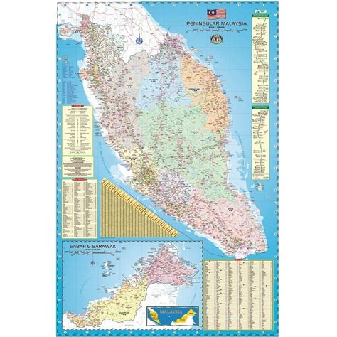 Malaysia Road Map & Highway Guide - Brenda Tatiania