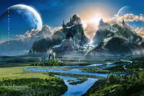 Fantasy world by IgnisFatuusII on DeviantArt