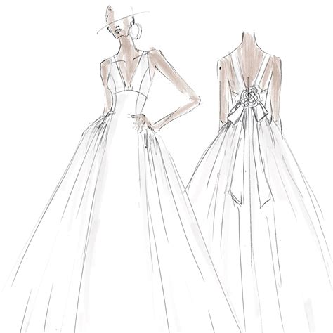 How To Draw Wedding Dresses | vlr.eng.br