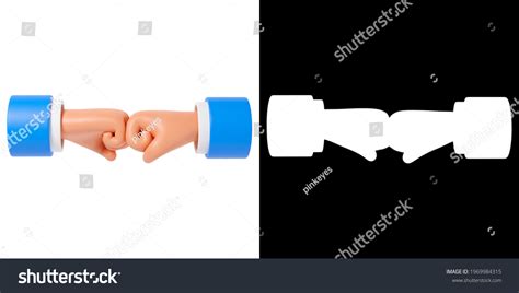 3d Hands Business Handshake Emoji On Stock Illustration 1969984315 ...