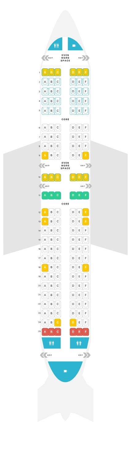 Lufthansa Airbus A320 Seat Plan | Elcho Table