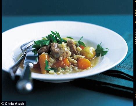 Recipe: Lamb, barley and rosemary hotpot | Daily Mail Online