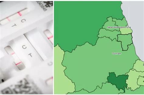 Covid cases in the North East area-by-area map as 'multiple indicators ...