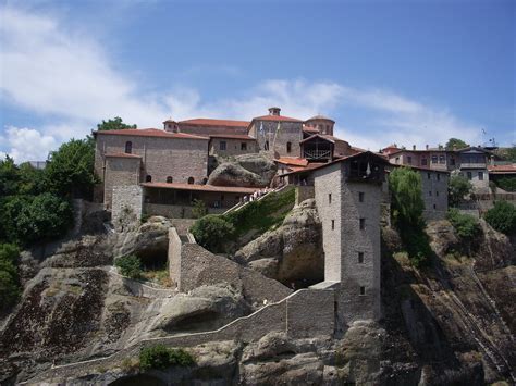 Monastery of Great Meteora (Moni Megalou Meteora) | The larg… | Flickr