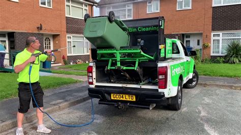 Green Cleen - Wheelie Bin Cleaning - YouTube